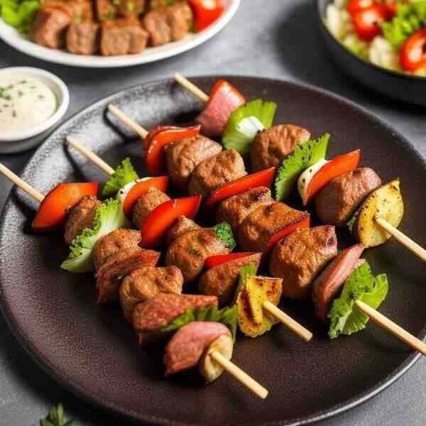 Мясная закуска Холодный шашлык
